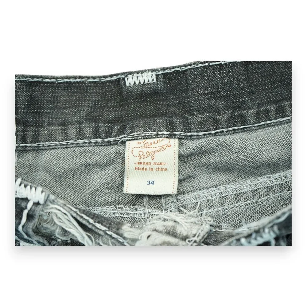 Vintage True Religion‎ World Tour Men's Jeans Size 34 Inseam 29
